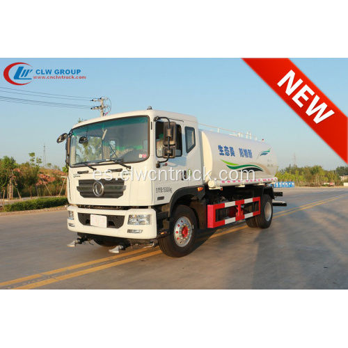 Nueva llegada Dongfeng D9 14000 litros camión de entrega de agua